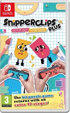 Snipperclips Plus – Nintendo Switch — produktfoto