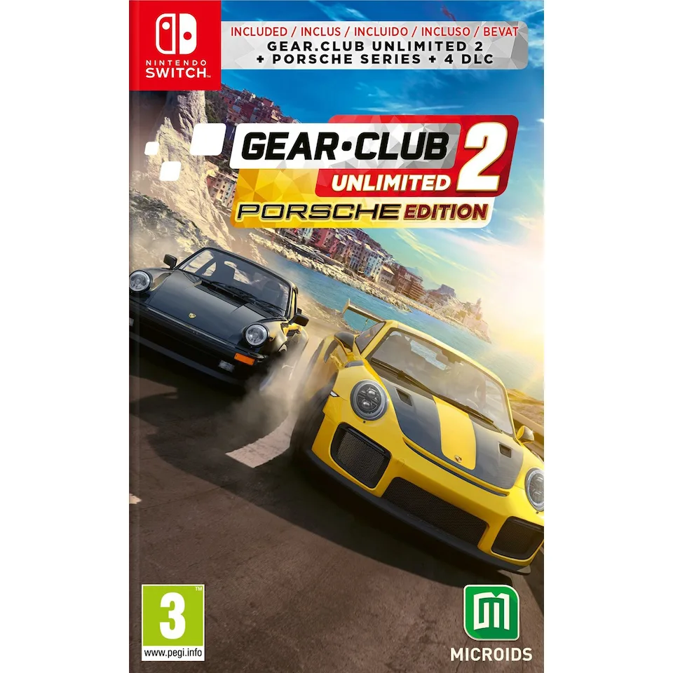 Gear.Club Unlimited 2: Porsche Edition - Nintendo Switch — produktfoto