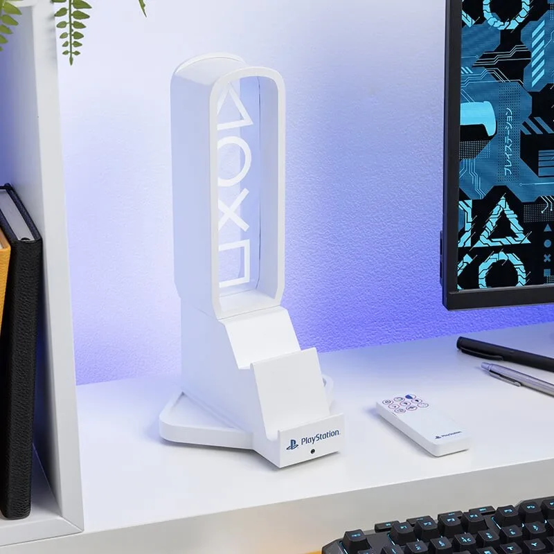 PlayStation Hovedtelefonstativ med Lys Headset — produktfoto
