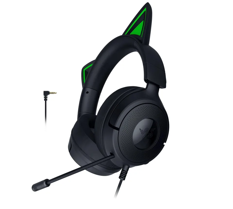 Razer Kraken Kitty V3 X - Black Headset — produktfoto