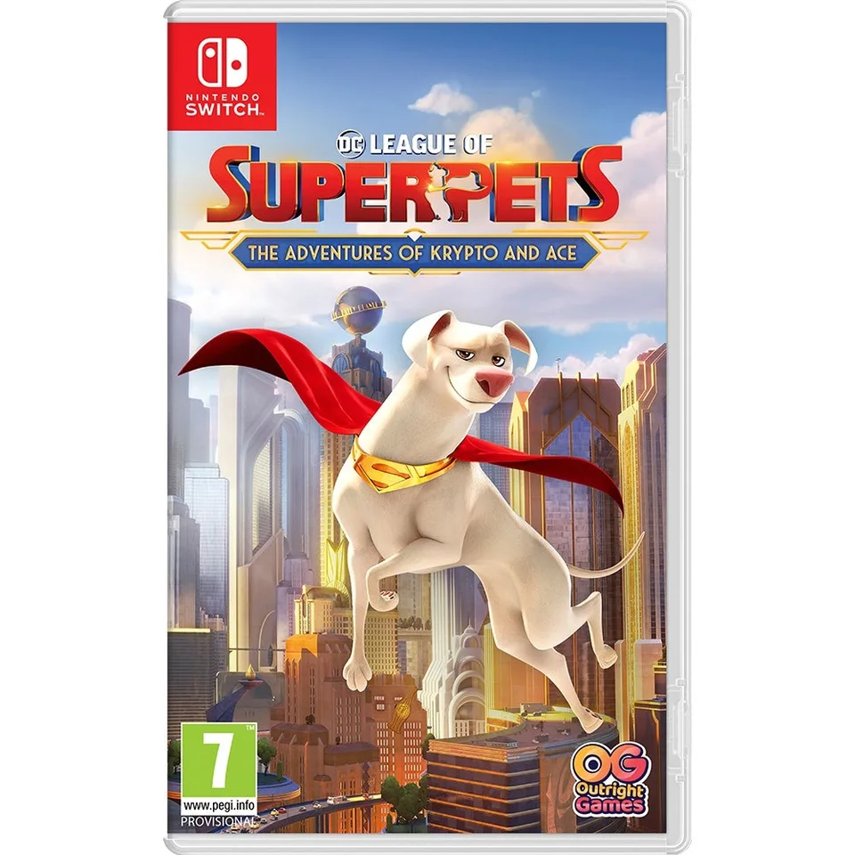 DC League of Super-Pets Krypto and Ace Nintendo Switch — produktfoto