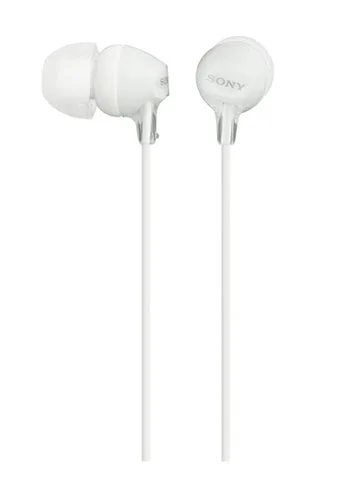 Sony MDR-EX15LP In-Ear Høretelefoner - Hvid Electronics - Audio & HiFi - Headphones & Headsets - In-Ear — produktfoto