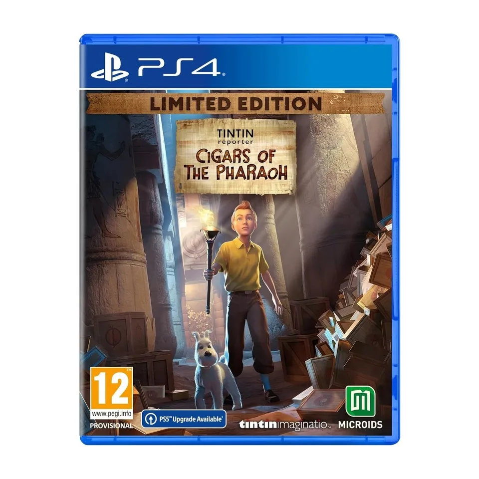 Tintin Reporter Cigars of the Pharaoh - PlayStation 4 — produktfoto