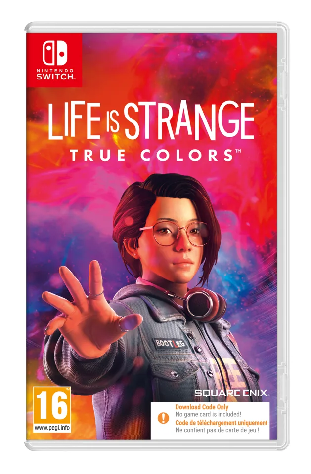 Life is Strange True Colors Switch Code in a Box – Nintendo Switch — produktfoto