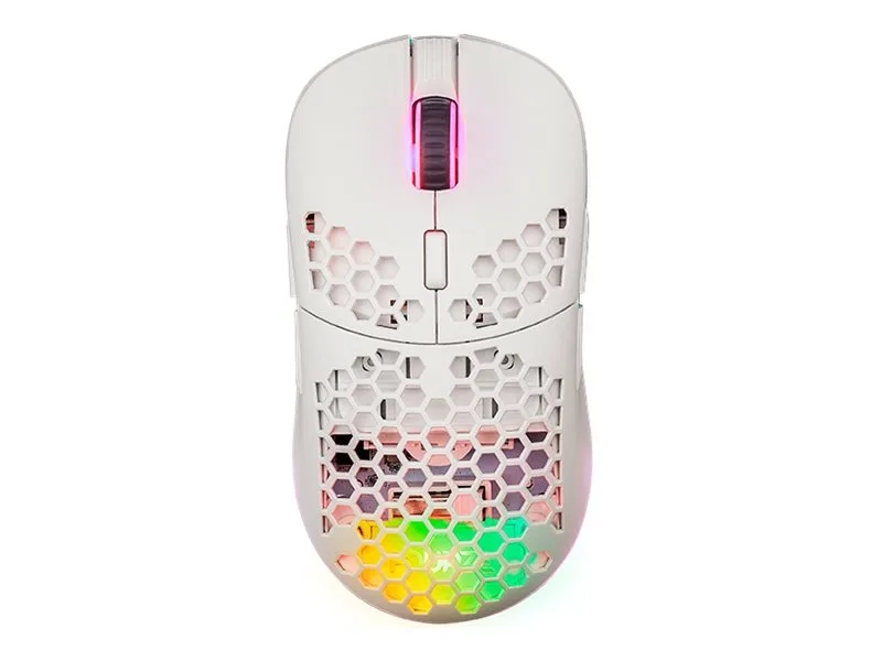 Fourze GM900 Trådløs Gaming Mus Hvid — produktfoto