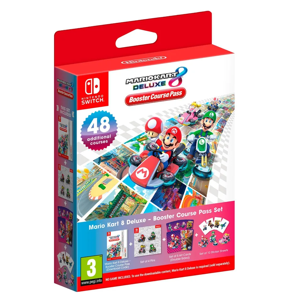 Mario Kart 8 Deluxe Booster Course Pass (Kode i en box) - Nintendo Switch — produktfoto