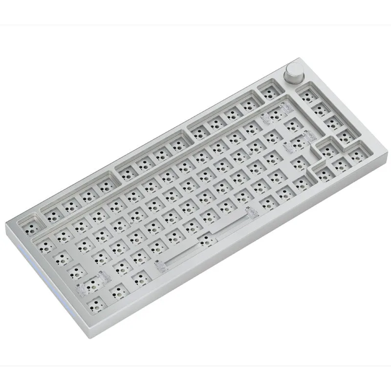 Glorious GMMK Pro 75% Barebone ANSI Hvid Tastatur — produktfoto