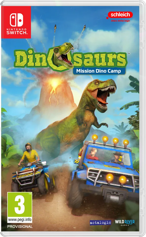 Dinosaurs Mission Dino Camp Nintendo Switch — produktfoto