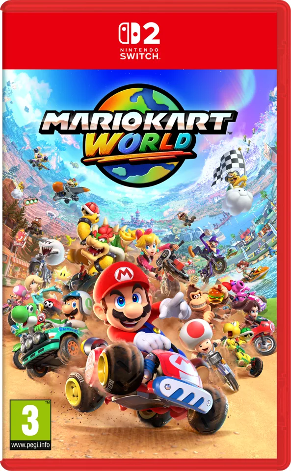 Mario Kart World (Switch 2) – Nintendo Switch 2 — produktfoto