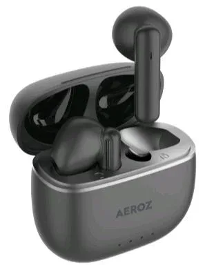 AEROZ TWS-1000 Trådløse In-Ear Høretelefoner - Sort Headset — produktfoto
