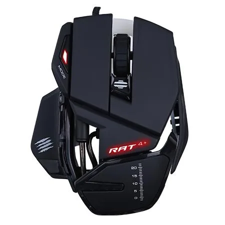 Mad Catz R.A.T. 4+ gamingmus - sort — produktfoto