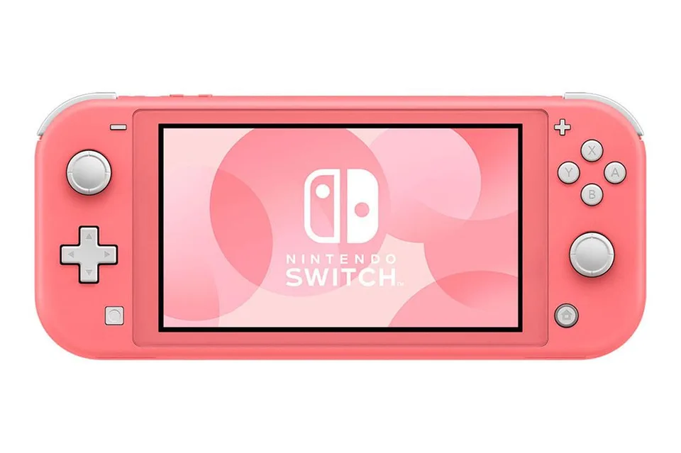 Nintendo Switch Lite Coral — produktfoto