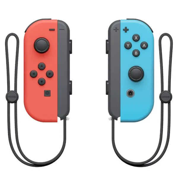 Joy-Con Par - Neon Rød/Neon Blå — produktfoto