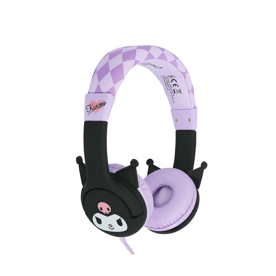 OTL Kuromi med ører kablede høretelefoner til børn Headset — produktfoto