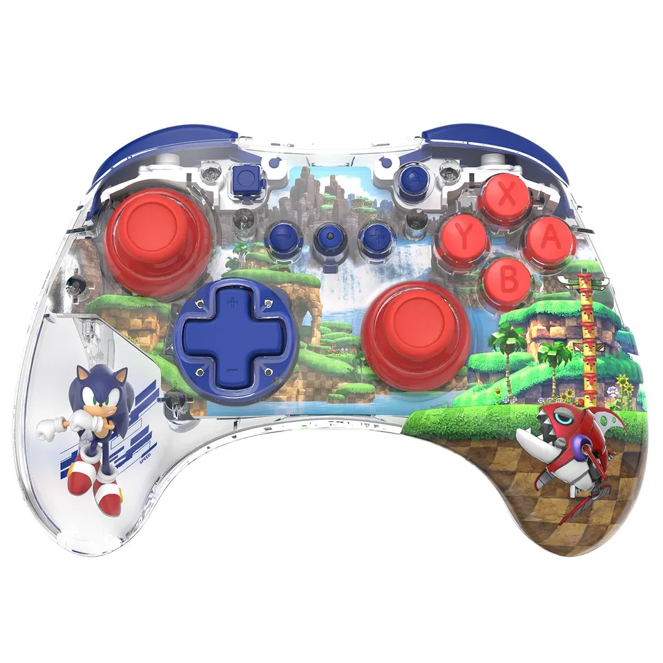 PDP REALMz trådløs controller Sonic til Switch — produktfoto