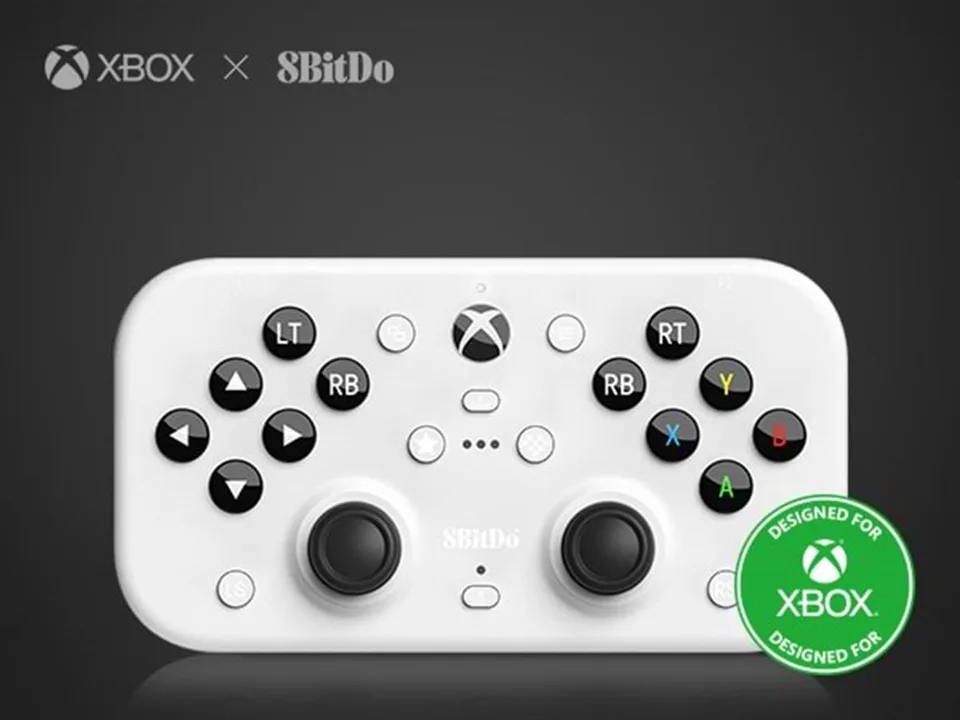 8BitDo Lite SE 2.4G – Hvid — produktfoto