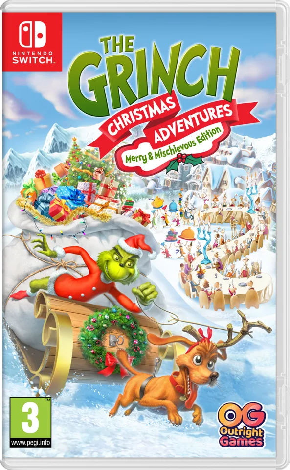 The Grinch: Christmas Adventures - Complete Edition (Nintendo Switch) — produktfoto