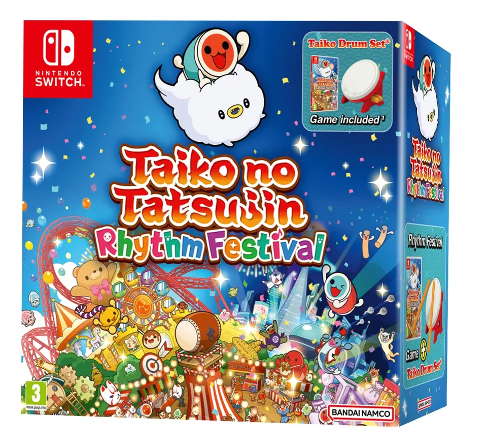 Taiko no Tatsujin: Rhythm Festival (Collector’s Edition) - Nintendo Switch — produktfoto