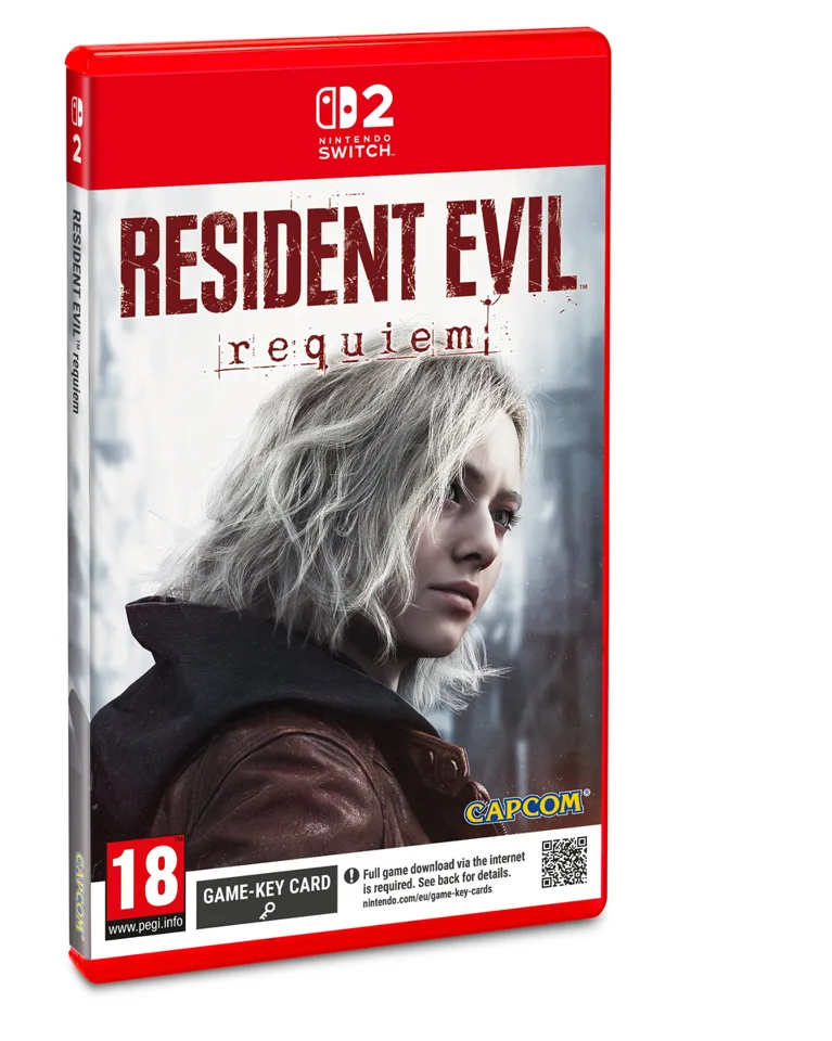 Resident Evil Requiem Nintendo Switch 2 Game-Key Card — produktfoto