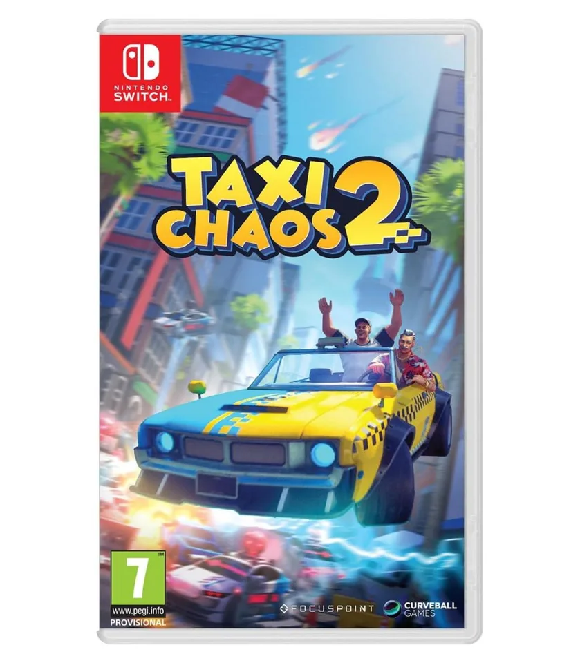 Taxi Chaos 2 Nintendo Switch — produktfoto