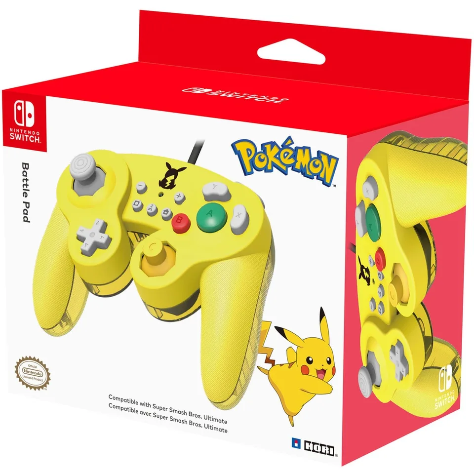 HORI Battle Pad Kablet Controller - Gul — produktfoto