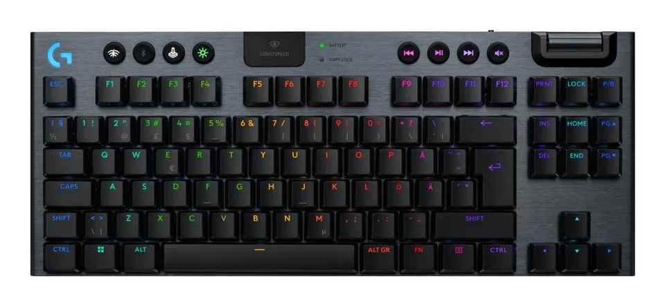 Logitech - G915 X LIGHTSPEED TKL Low-Profile Wireless Gaming Keyboard Tastatur — produktfoto