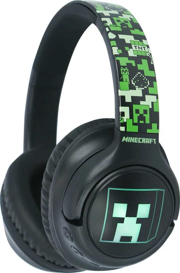 OTL - Minecraft Wireless headphones with LED Light Headset — produktfoto