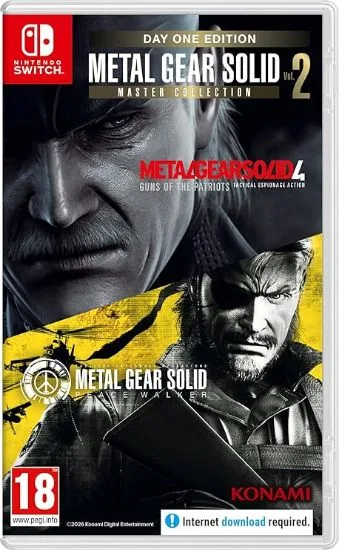 Metal Gear Solid: Master Collection Vol. 2 Day One Edition - Nintendo Switch — produktfoto