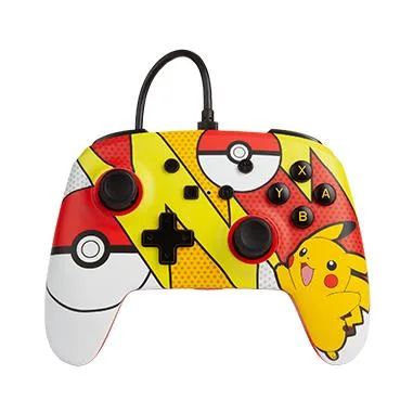 PowerA Nintendo Switch Enhanced Kablet Controller - Pop Art — produktfoto