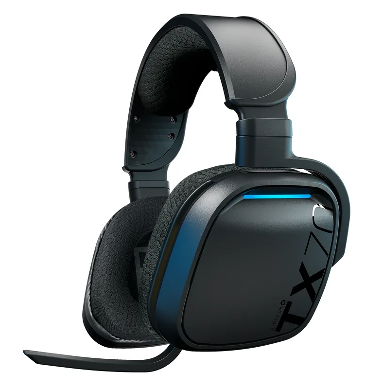 GIOTECK TX-70 WIRELESS RF STEREO GAMING HEADSET — produktfoto