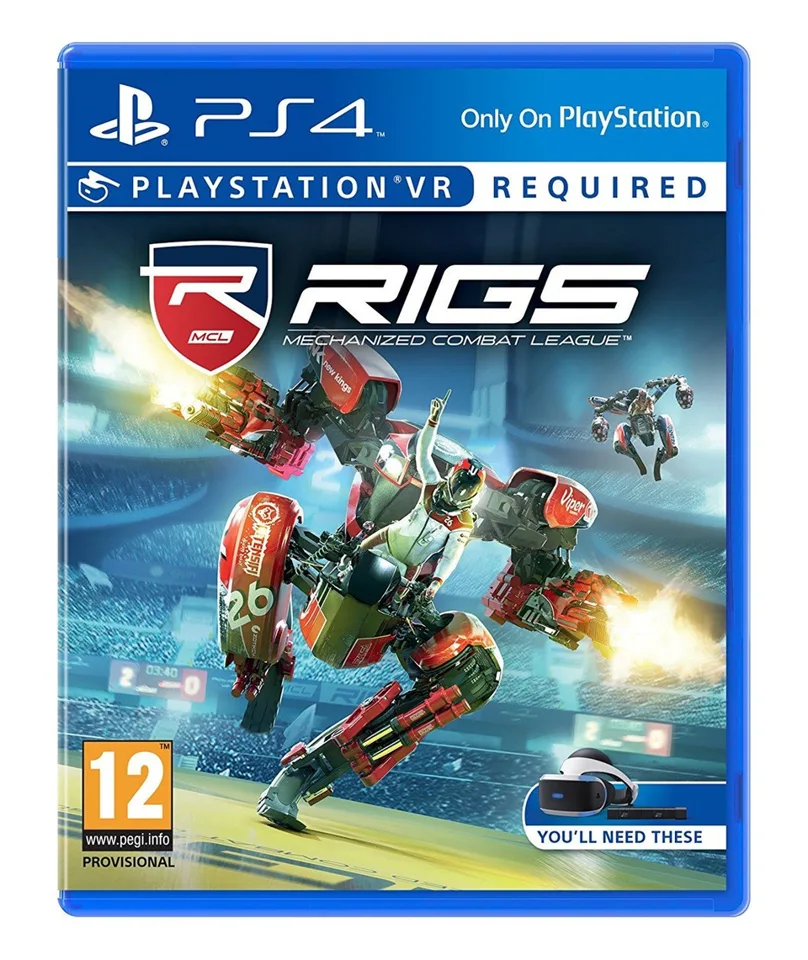 RIGS: Mechanized Combat League (VR) - PS4 – PlayStation 4 — produktfoto