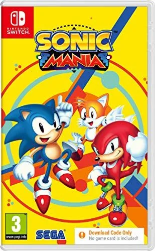 Sonic Mania (Code in Box) - Nintendo Switch — produktfoto