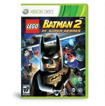 LEGO Batman 2 DC Superhelte Videospil Platinum xbox spil Hits Import — produktfoto