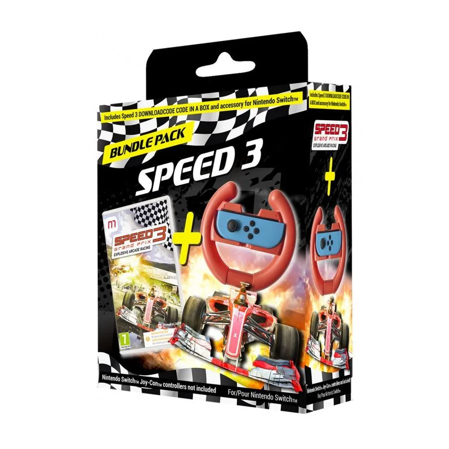 Speed 3 Racer Bundle (Kode i en Box) - Nintendo Switch — produktfoto