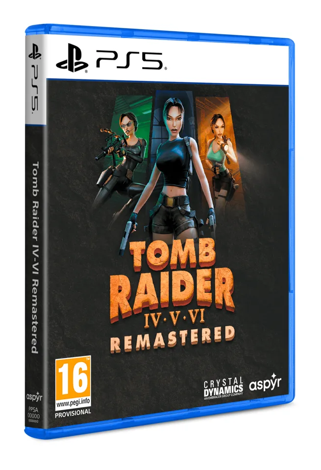 Tomb Raider IV-VI Remastered Starring Laracroft Playstation 5 — produktfoto