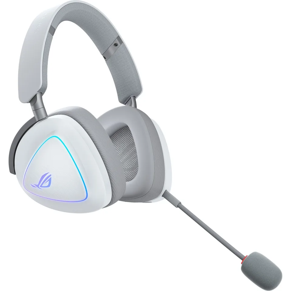 ASUS ROG Delta II - trådløst gamingheadset - Hvid — produktfoto