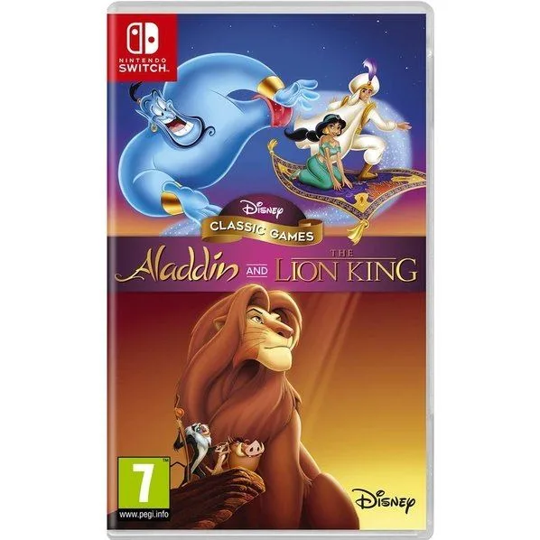 Disney Classic Games: Aladdin and The Lion King - Nintendo Switch — produktfoto