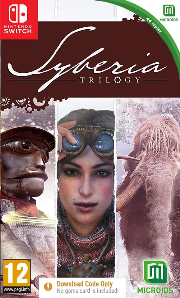 Syberia Trilogy (Code in Box) - Nintendo Switch — produktfoto