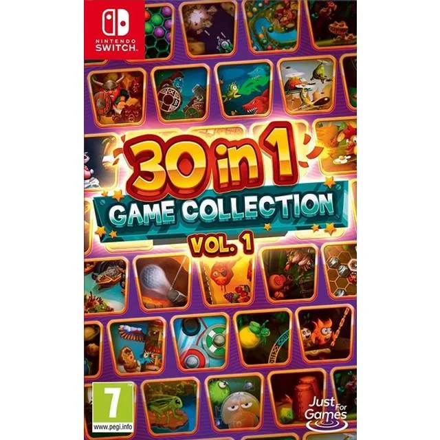 Just for Games - 30 in 1 Game Collection Vol. 1 - Nintendo Switch — produktfoto