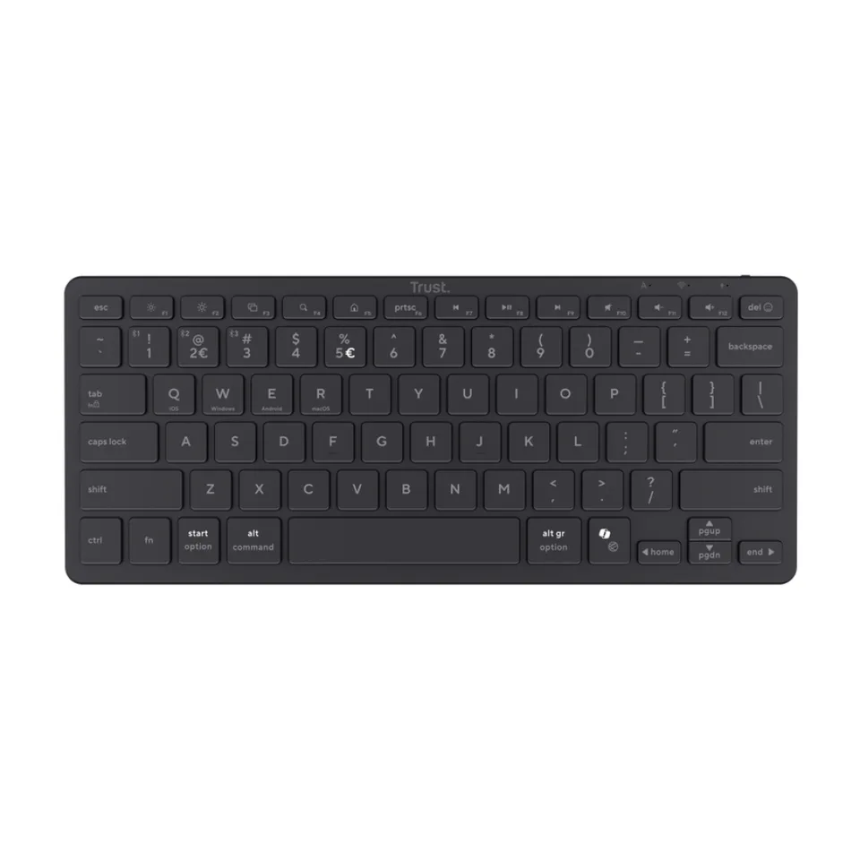 Trust Nado II Bluetooth-tastatur - Nordisk — produktfoto