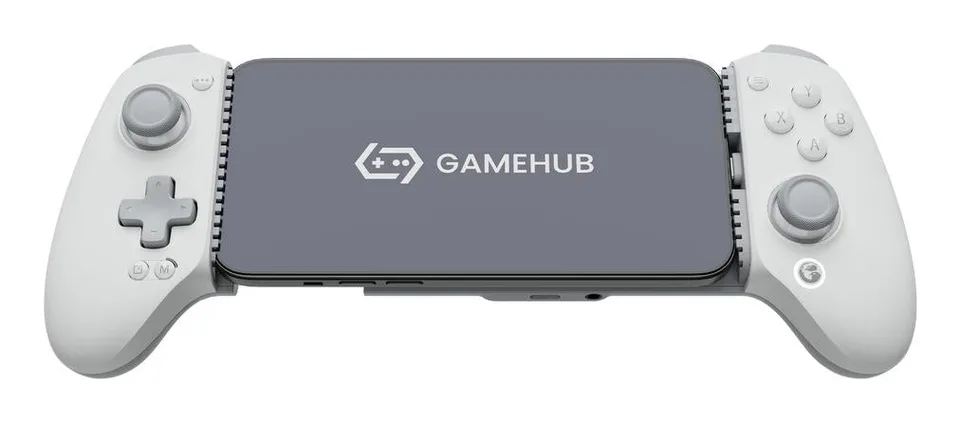 GameSir G8+ MFi USB-C mobilcontroller - hvid — produktfoto