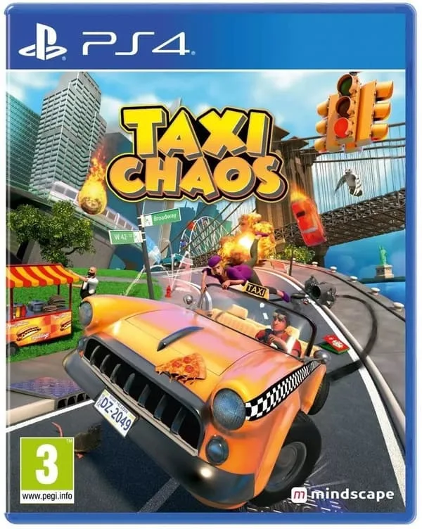 Taxi Chaos (Import) - PlayStation 4 — produktfoto