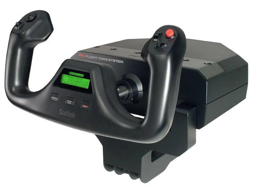 Logitech G Flight Yoke System Flysimulator - PC — produktfoto