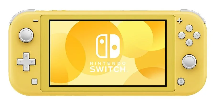 Nintendo Switch Lite Gul — produktfoto