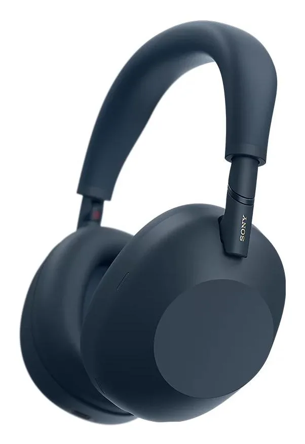 Sony WH-1000XM6 – trådløse hovedtelefoner med støjreduktion – blå Headset — produktfoto