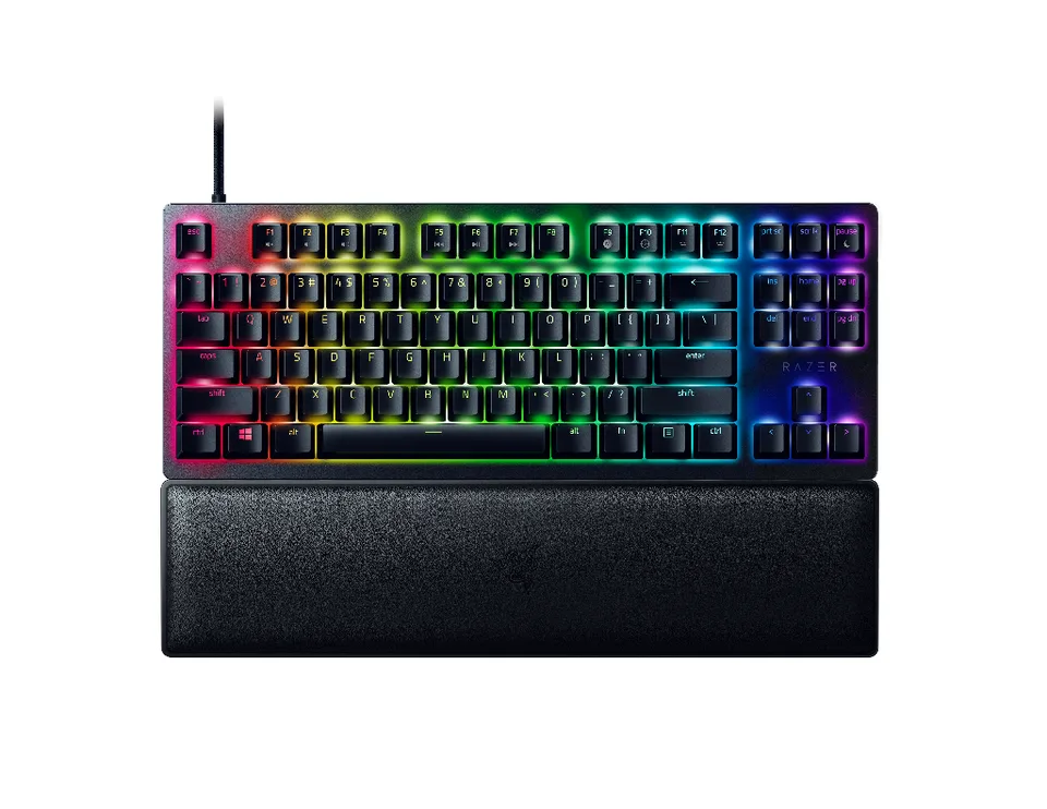 Razer Huntsman V2 TKL Purple Switch - Nordic Tastatur — produktfoto