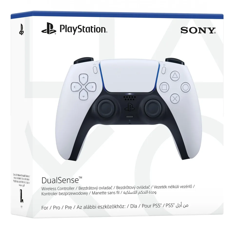 Sony DualSense-controller til PS5 - Glacier White — produktfoto