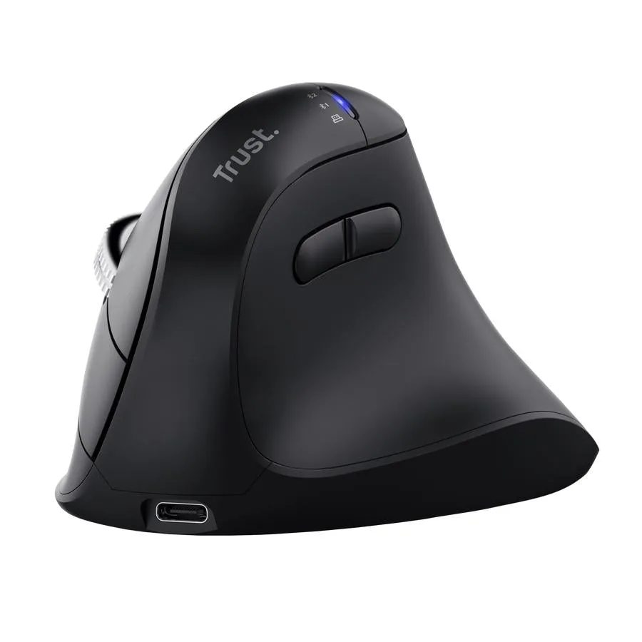 Trust Vyran Ergonomisk Trådløs Mus med Hyperscroll — produktfoto