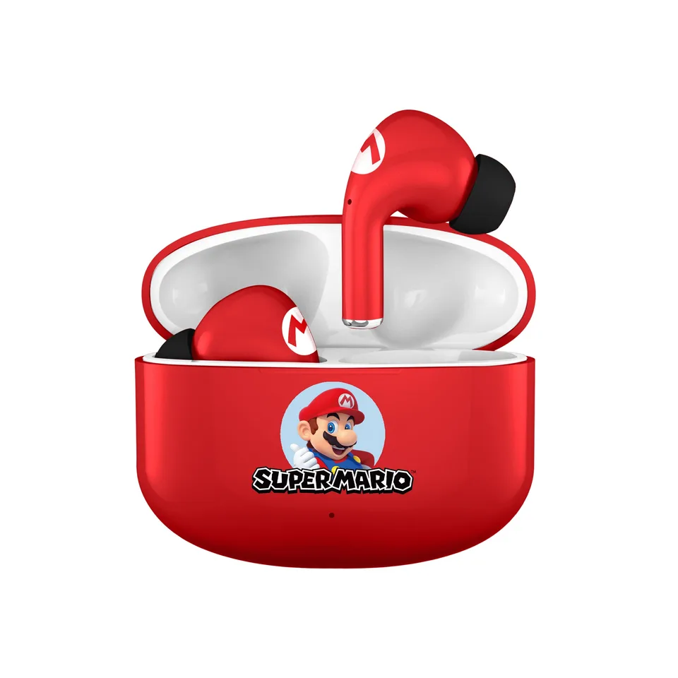 OTL Super Mario rød TWS in-ear høretelefoner Headset — produktfoto