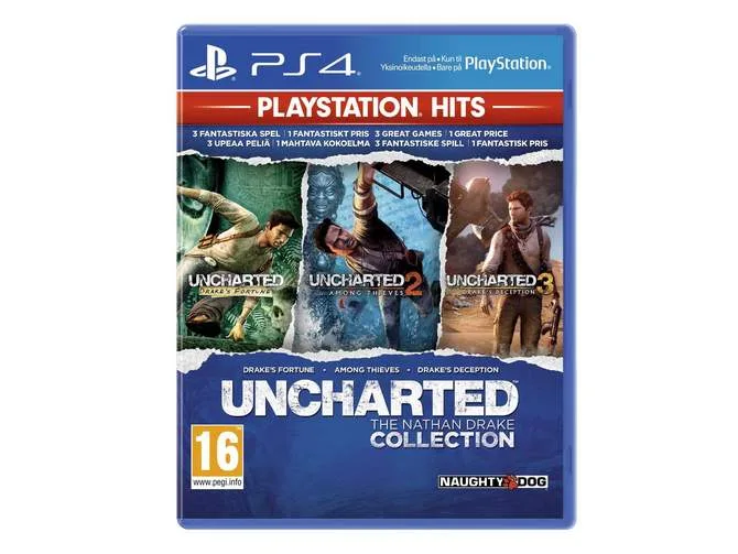Uncharted: The Nathan Drake Collection Playstation 4 — produktfoto